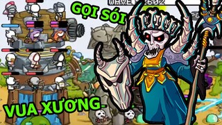 Grow Castle TRIỆU HỒI VUA NGƯỜI CHẾT GỌI SÓI MA QUỶ CHIẾM LÂU ĐÀI - TOP GAME ANDROID IOS THÀNH EJ