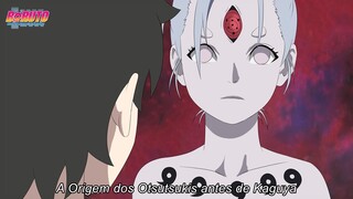 A Rainha Otsutsuki a primeira aparecer antes de Kaguya Otsutsuki - Boruto