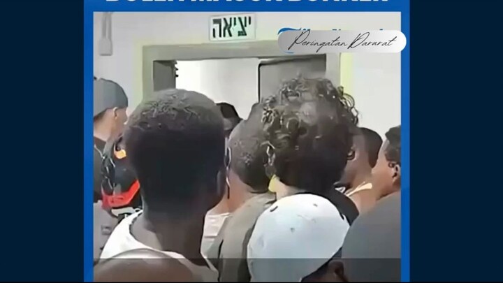 Muslim Palestina & Umat Kristen Dilarang Memasuki Bunker Pelindungan Bom di Isra