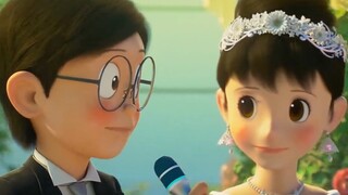 再后面……大雄和静香结婚啦！我们的童年也结束啦！