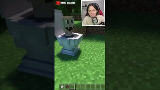 SKIBIDI TOILET Invasi dunia minecraft, Sudah ada dimana-mana #shorts