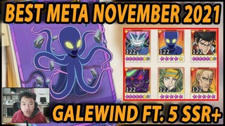 🔥🔥GALEWIND FT. 5 SSR+ [META TERBAIK NOVEMBER 2021] - ONE PUNCH MAN: The Strongest