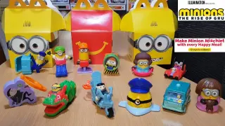 Mcdonald's Happy Meal Toys Minions: The Rise Of Gru