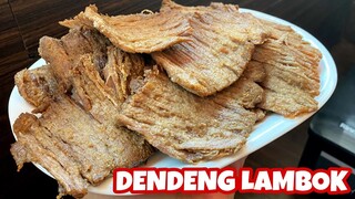 SAMBELNYA JUARA, BANYAK YANG TIDAK TAHU RESEPNYA YUUK DICOBA #dendenglambok