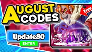 New "Update 80 Working Codes 2021 in Roblox Shindo Life