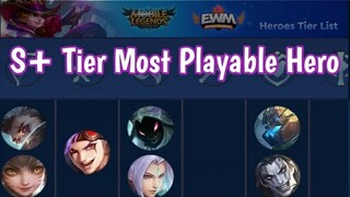 Top 7 META heroes in mobile legends | most picked heroes in mobile legends