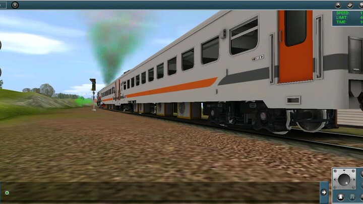 kereta mata remaja (TRAINZ SIMULATOR ANDROID).