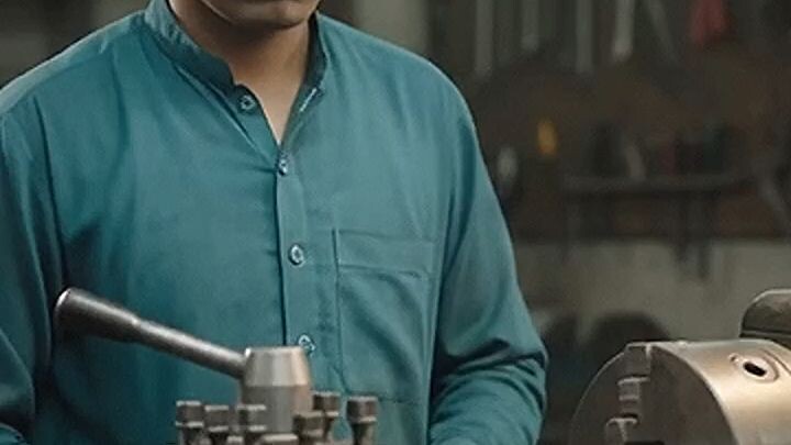 work on lathe machine