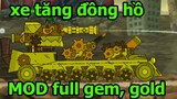 Gerand – Bent Barrels MOD APK Full Gem, Gold - Xe Tăng Đồng Hồ Vàng Mạnh Nhất - Top Game - Thành EJ