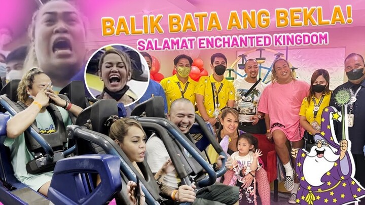 RIDES ALL YOU CAN SA ENCHANTED KINGDOM WITH ETHEL BOOBA AND CHEF JESSIE I ATE NEGI