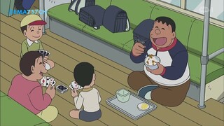 DORAEMON BAHASA INDONESIA TERBARU 2024 NO ZOOM - KERETA TREM NOBITA & PISTOL PENGUBAH BENDA