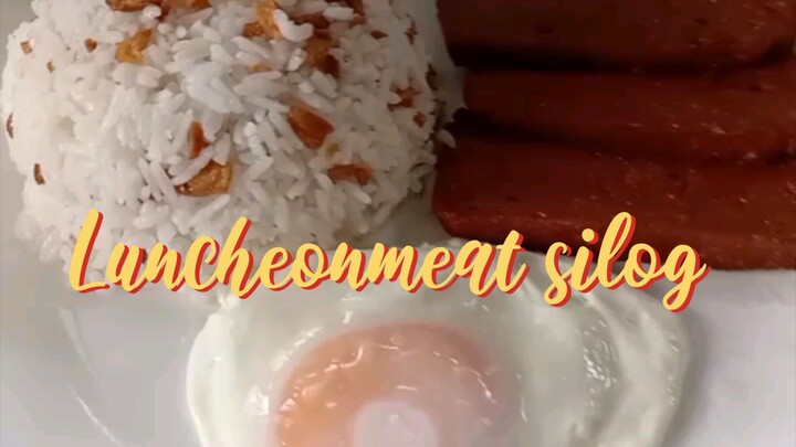 Luncheonmeat silog #breakfast #friedrice #easyrecipes #chef #pilipinofood #eat #favorite #yummy
