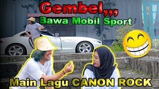 Gembel Tempt Cewek Awalnya Diusir, Malał Jadi Cinta.