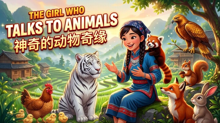 Village Girl save her family by talking to animals..