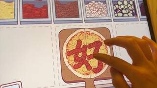 Saat master tulisan tangan memainkan permainan pizza...