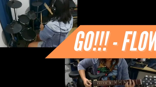 ไป!!! (Fighting Dreamers) - โฟลว์ NARUTO OP ปกกลองและกีตาร์