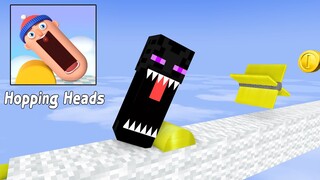 Monster School - Hopping Heads - Scream & Shout. CHALLENGE (short)  MINECRAFT ANIMATION