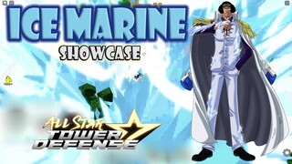 ICE MARINE (ADMIRAL AOKIJI) SHOWCASE - ALL STAR TOWER DEFENSE