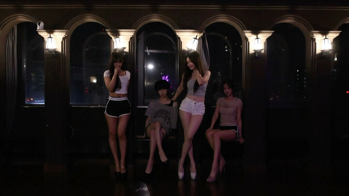 Such satisfying high-heeled footsteps | I’m in Love – secret practice room cover dance