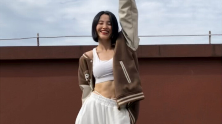 【Jiang Yuxi】BIGBANG-Fantastic Baby rooftop cover dance/beat breakdown (at the end of the video) The 