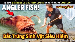 Vô Tình Bắt Trúng Sinh Vật Biển Siêu Hiếm Cực Dị Trong Hồ Nước Dưới Cầu || Review Giải Trí Đời Sống