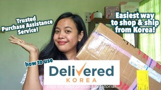 EASIEST WAY TO BUY & SHIP FROM KOREA TO PHILIPPINES FT DELIVERED KOREA