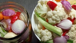 cách làm bông cải muối chua ngọt