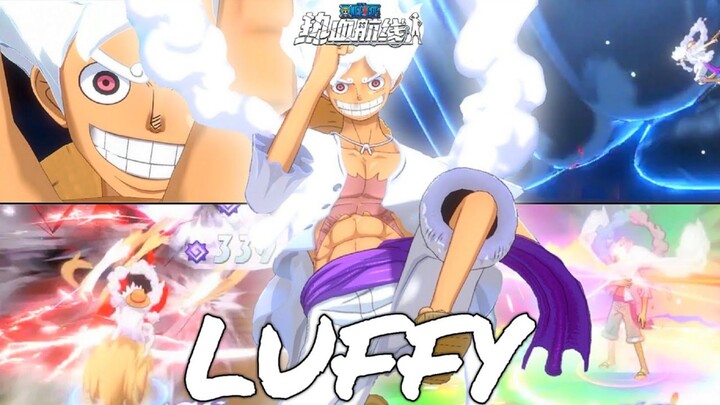 Coba Character Luffy gear 5 yang baru aku dapat di one piece