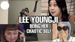 LEE YOUNGJI BEING HER CHAOTIC SELF