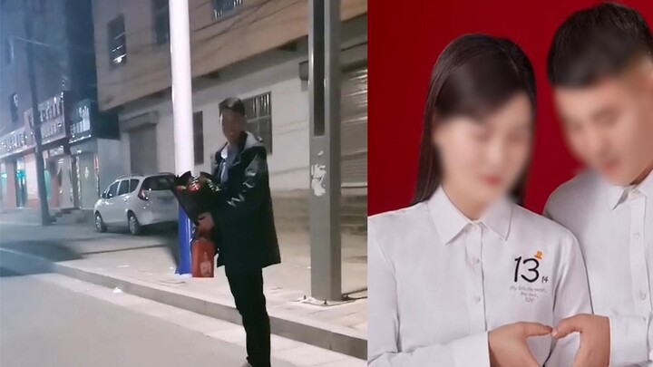 A man was rejected when he confessed his love to her on Valentine’s Day a year ago, and a woman pass