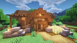 Minecraft : Tutorial Cara Membuat Rumah Survival (3) | Cara Membuat Rumah di Minecraft