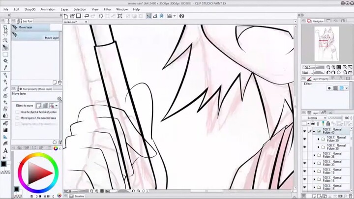 Senko-san Speed Art/Speed Paint