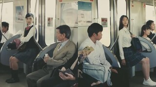 日本沙雕广告：女高中生的电车之战