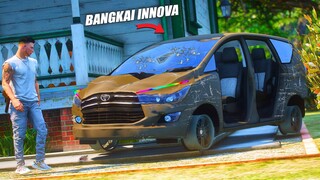 RESTORASI BANGKAI MOBIL INNOVA LANGKA TERBENGKALAI BERTAHUN TAHUN DI GTA 5 ROLEPLAY !!!