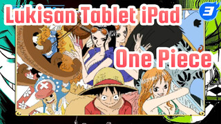 Lukisan Tablet Ipad / One Piece_3