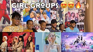 Newbies watch aespa 에스파 'Girls'+BLACKPINK X PUBG MOBILE - ‘Ready For Love’ +NAYEON "POP!" M/V