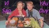 THANH LƯƠNG - Set Đồ Ăn Hàn Quốc Hâm Nóng Tình Cảm Với DUY BIN - Lí Do Đồng Ý Yêu DUY