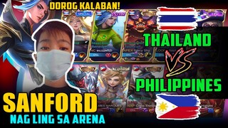 SANFORD NANG DOROG SA ARENA! PHILIPPINES VS. THAILAND ~ MOBILE LEGENDS