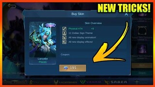TRICKS TO GET LANCELOT ZODIAC SKIN FOR ONLY 195!! | MOBILE LEGENDS 2021