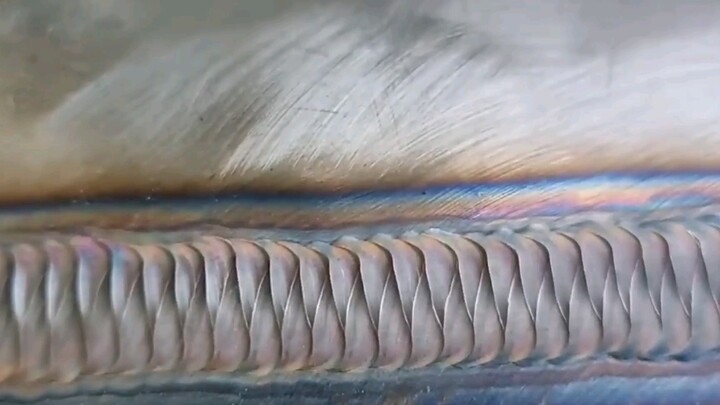 Intuitive demonstration of the exquisite fish scale welding method, be sure to put it up