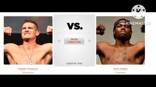 Stephen Thompson VS Kevin Holland | UFC Fight Night Preview & Picks | Pinoy Sports Picks