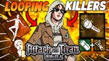 Looping Killers as Attack on Titan Meg - Dead By Daylight