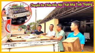 Quanglinhvlogs || Chuyến Xe Chứa Đầy Đồ Nội Thất Của Nhà Tình Thương