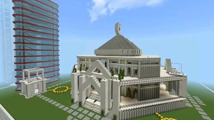 [Build] membuat masjid di Minecraft