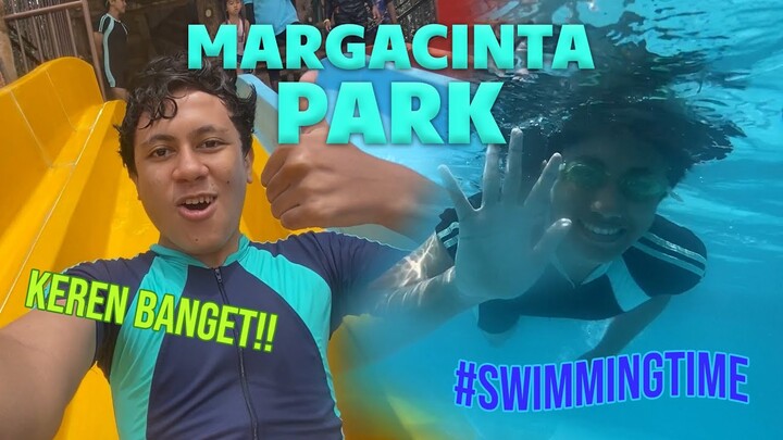 PAKET KOMPLIT!! Cobain Kolam Renang Baru "Margacinta Park" | #SwimmingTime