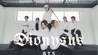 高燃！某高校教学楼走廊惊现酒神翻跳Bts-Dionysus