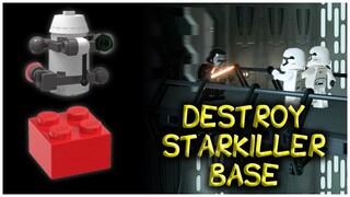 LEGO Star Wars: The Force Awakens | DESTROY STARKILLER BASE - Minikits & Red Brick