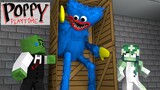 Monster School: Creepy Night with Huggy Wuggy - Sad Stor | Minecraft Animation