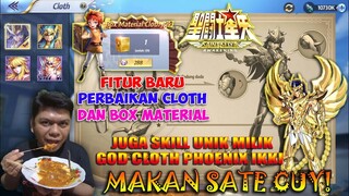 Fitur Baru Perbaikan CLOTH dan Review Skill Unik GOD CLOTH PHOENIX IKKI - Saint Seiya : Awakening