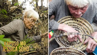 Lola na 88-anyos, umaakyat ng bundok para sa ibinebenta niyang basket! | Kapuso Mo, Jessica Soho